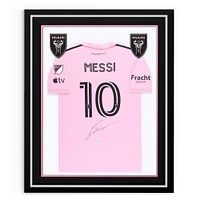 Lionel Messi Inter Miami CF Autographed Deluxe Framed Autographed 2022-23 Authentic Jersey