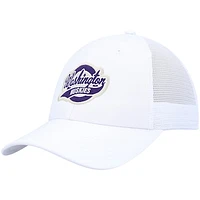 Men's Ahead White Washington Huskies Brant Trucker Adjustable Hat