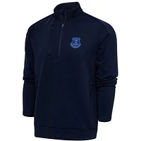 Men's Navy Everton Genesis Quarter-Zip Pullover