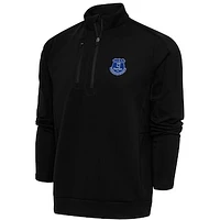Men's Black Everton Genesis Quarter-Zip Pullover