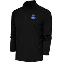 Men's Black Everton Statement Quarter-Zip Pullover