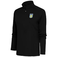 Women's Black Aston Villa Statement Half-Zip Pullover