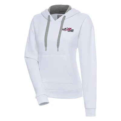 Women's Antigua Joe Gibbs Racing Victory Pullover Hoodie