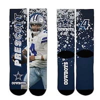 For Bare Feet Dak Prescott Dallas Cowboys Road Warrior Crew Socks