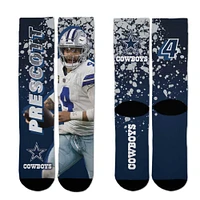 For Bare Feet Dak Prescott Dallas Cowboys Road Warrior Crew Socks