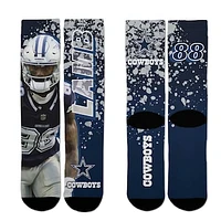 For Bare Feet CeeDee Lamb Dallas Cowboys Road Warrior Crew Socks