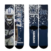 For Bare Feet CeeDee Lamb Dallas Cowboys Road Warrior Crew Socks