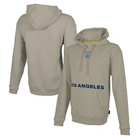 Men's Stadium Essentials Tan LA Galaxy Status Pullover Hoodie