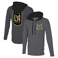 Men's Stadium Essentials Gray LAFC Tradition Raglan Hoodie Long Sleeve T-Shirt