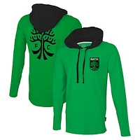 Men's Stadium Essentials Green Austin FC Tradition Raglan Hoodie Long Sleeve T-Shirt