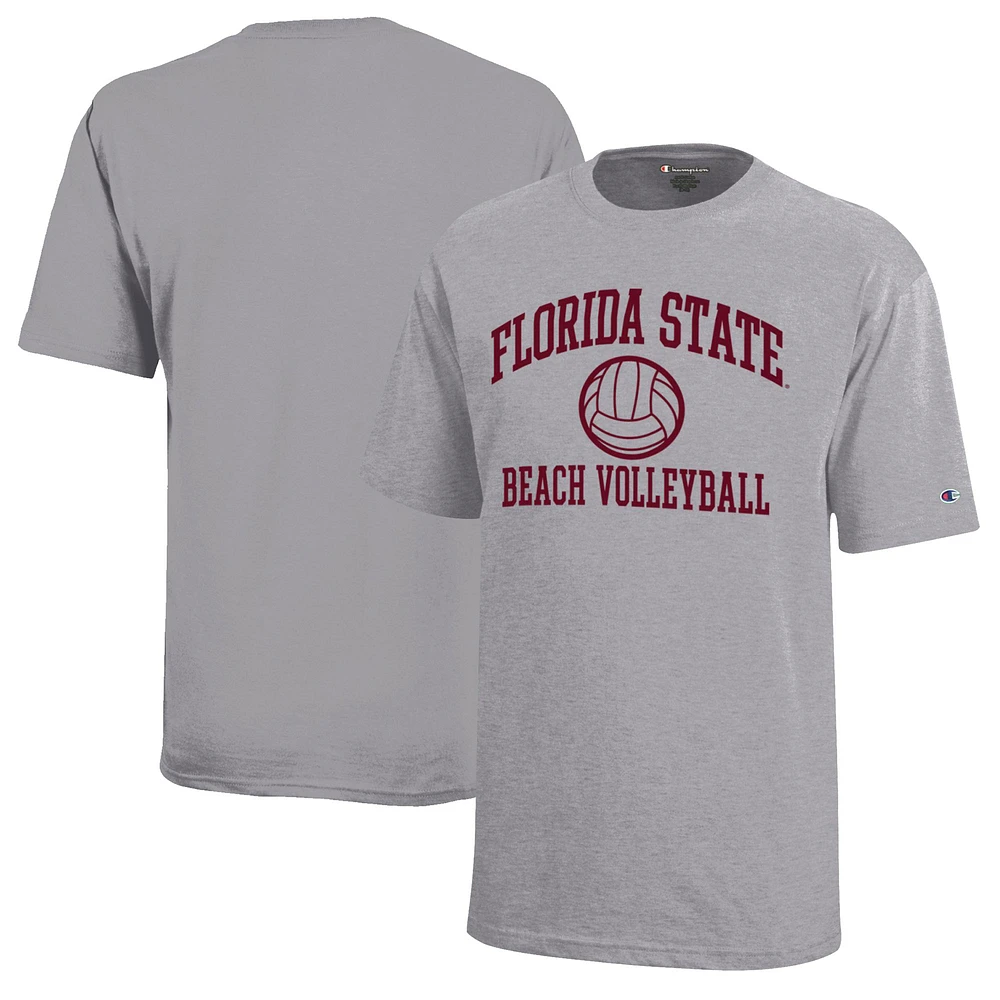 Youth Champion Florida State Seminoles Beach Volleyball Icon Jersey T-Shirt