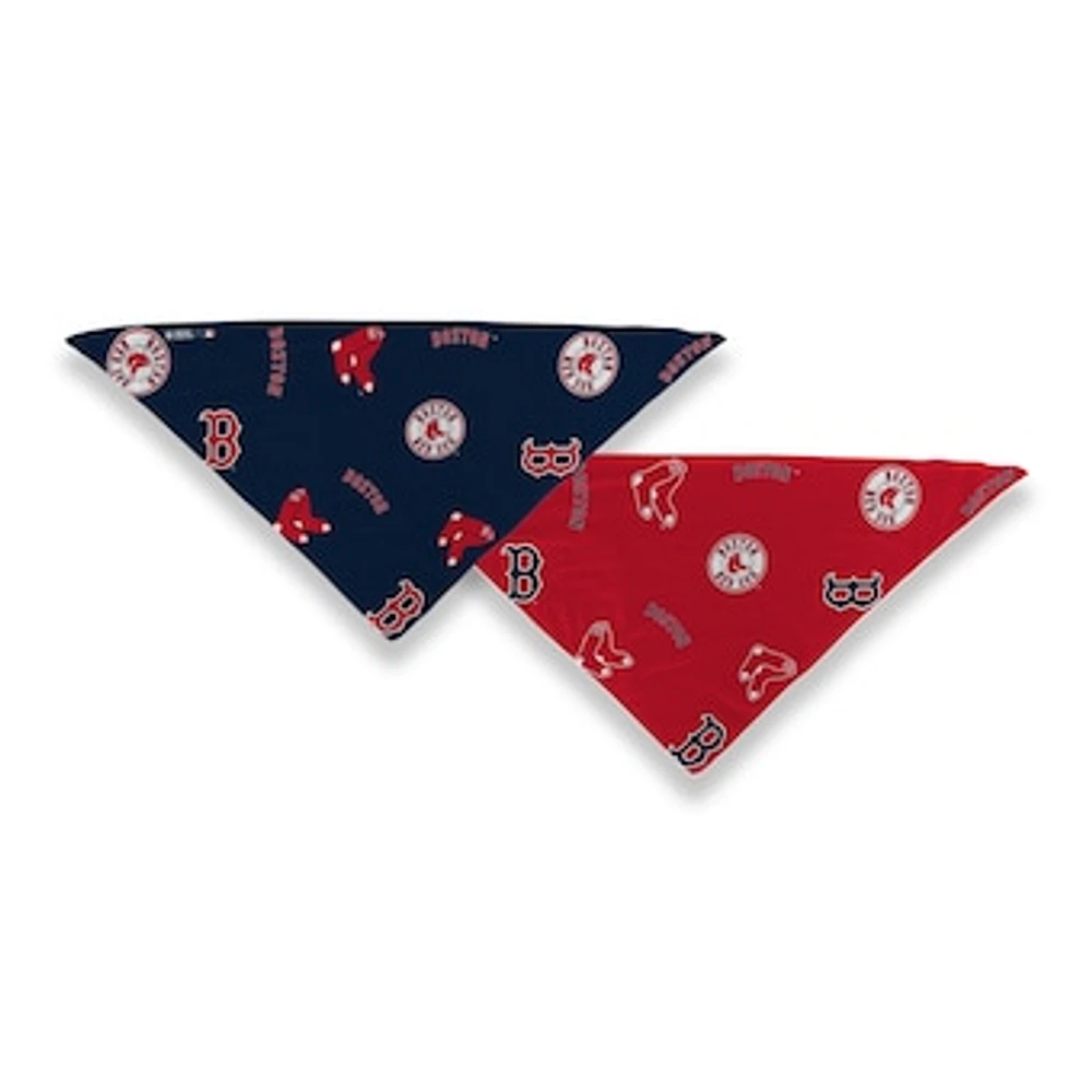 Unisex Boston Red Sox 2-Pack Triangle Cooling Bandana Set