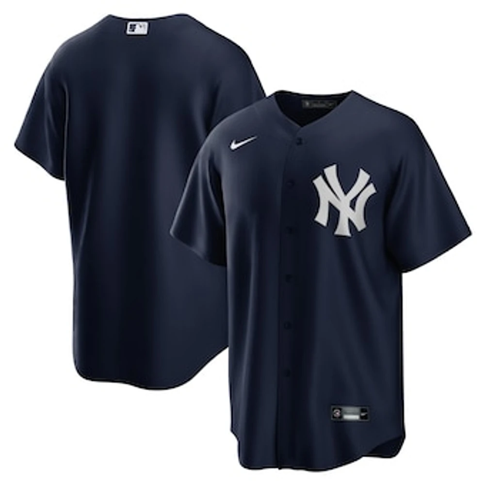 Men's Nike  Navy New York Yankees Big & Tall Alternate Replica Team Jersey