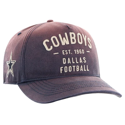 Men's '47 Navy Dallas Cowboys Dusted Laramie Hitch Adjustable Hat