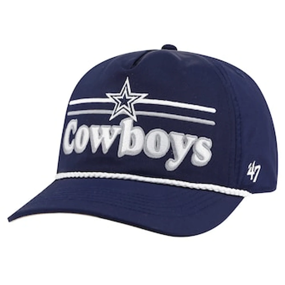 Men's '47 Navy Dallas Cowboys Campscape Rope Hitch Adjustable Hat