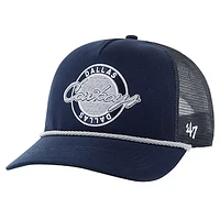 Men's '47 Navy Dallas Cowboys Promenade Hitch Trucker Adjustable Hat