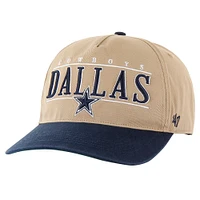 Men's '47 Tan/Navy Dallas Cowboys City Line Hitch Adjustable Hat