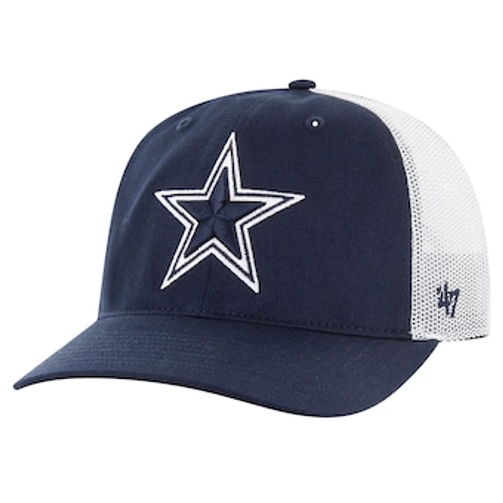 Youth '47 Navy Dallas Cowboys Trucker Adjustable Hat