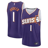 Youth Fanatics Devin Booker Purple Phoenix Suns Fast Break Player Jersey - Icon Edition