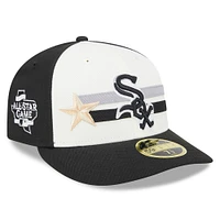 Men's New Era  Cream/Black Chicago White Sox 2024 MLB All-Star Game Workout Low Profile 59FIFTY Fitted Hat