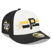 Men's New Era  Cream/Black Pittsburgh Pirates 2024 MLB All-Star Game Workout Low Profile 59FIFTY Fitted Hat