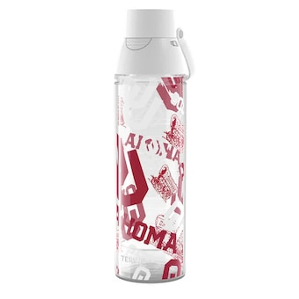 Tervis Oklahoma Sooners 24oz. Allover Venture Lite Water Bottle