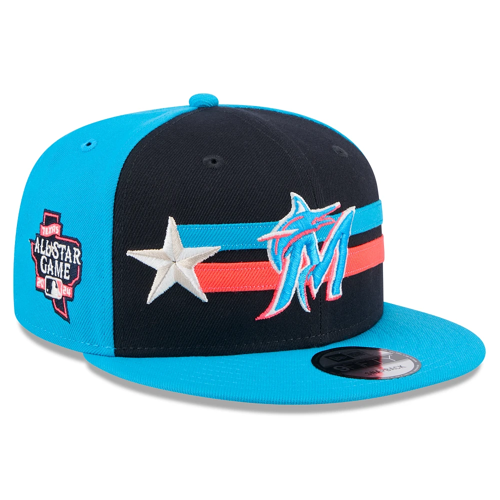 Men's New Era  Navy Miami Marlins 2024 MLB All-Star Game  9FIFTY Snapback Hat