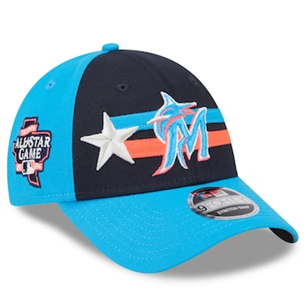 Men's New Era  Navy Miami Marlins 2024 MLB All-Star Game  9FORTY Adjustable Hat