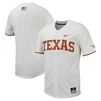 Men's Nike Texas Longhorns Replica Full-Button Baseball Jersey