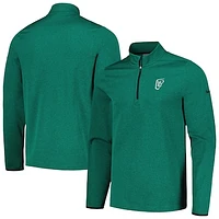 Men's Nike Green WM Phoenix Open Victory Performance Fleece Half-Zip Top