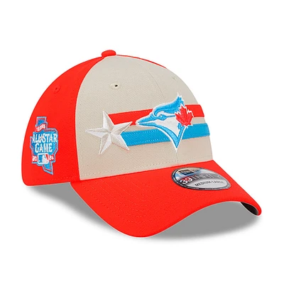 Men's New Era  Tan/Coral Toronto Blue Jays 2024 MLB All-Star Game  39THIRTY Flex Hat