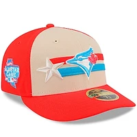 Men's New Era  Tan/Coral Toronto Blue Jays 2024 MLB All-Star Game Low Profile 59FIFTY Fitted Hat