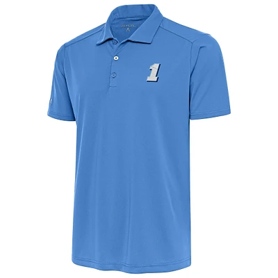 Men's Antigua  Powder Blue Ross Chastain Tribute Polo