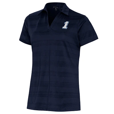 Women's Antigua Navy Ross Chastain Compass Polo