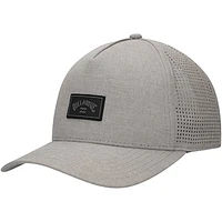 Men's Billabong Gray Crossfire Trucker Adjustable Hat