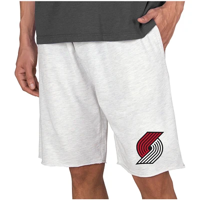 Men's Concepts Sport  Cream Portland Trail Blazers Mainstream Terry Shorts