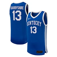 Men's Nike Grant Darbyshire Royal Kentucky Wildcats NIL Basketball Replica Player Jersey