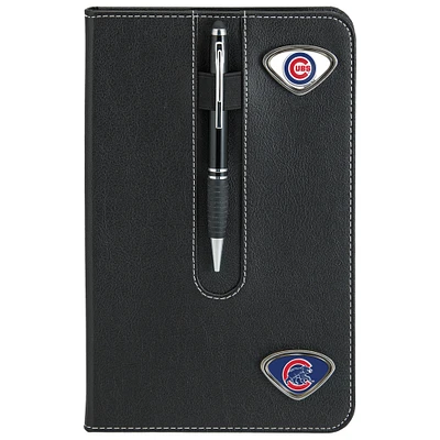 Black Chicago Cubs Business Notebook