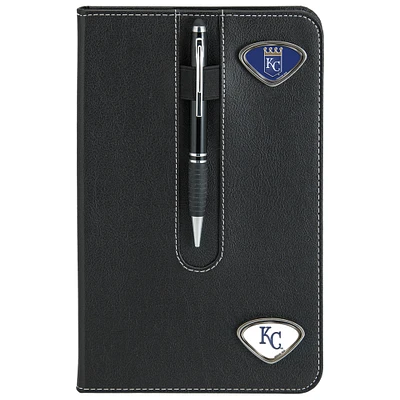 Black Kansas City Royals Business Notebook