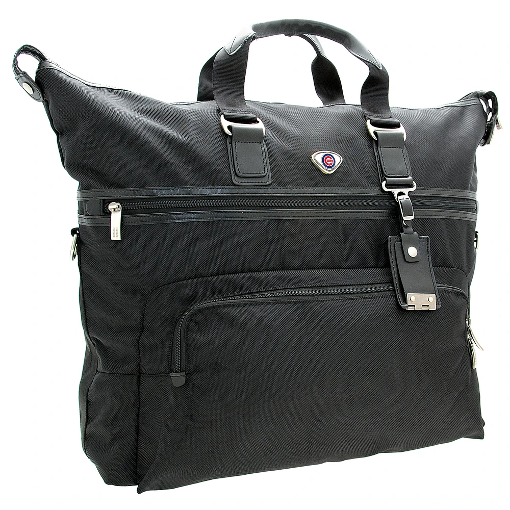 Black Chicago Cubs Executive Weekender Duffel Bag