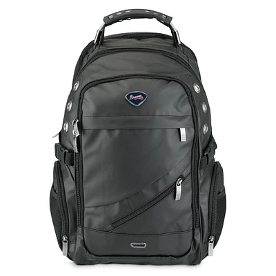 Black Atlanta Braves Executive Backpack