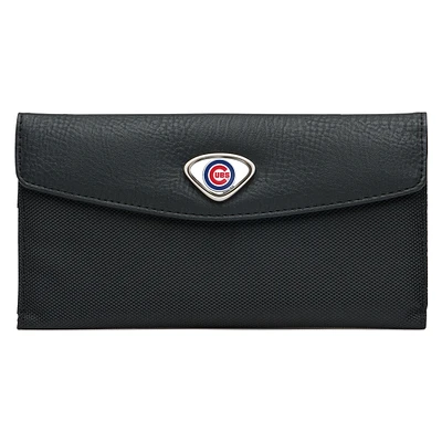 Black Chicago Cubs Passport Wallet