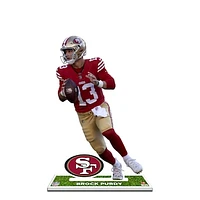 Brock Purdy San Francisco 49ers 12'' Player Standee Desktop Display