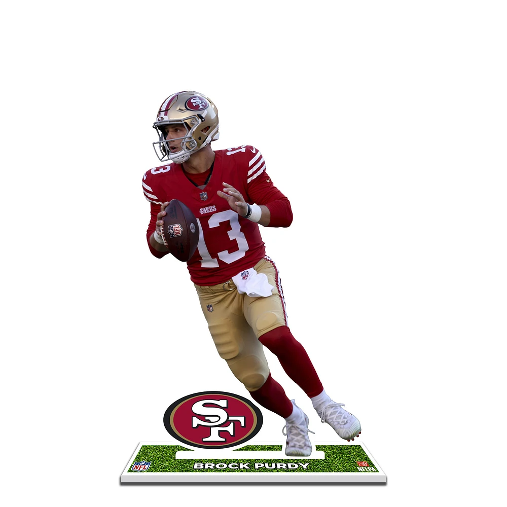 Brock Purdy San Francisco 49ers 12'' Player Standee Desktop Display