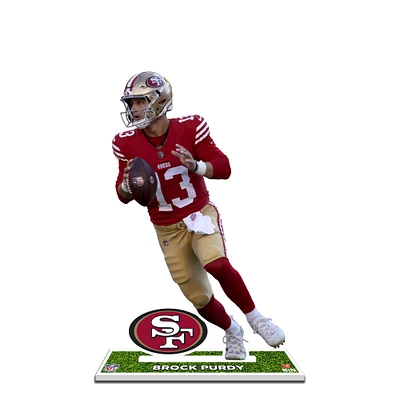 Brock Purdy San Francisco 49ers 12'' Player Standee Desktop Display