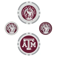 WinCraft Texas A&M Aggies 4-Pack Ball Markers Set