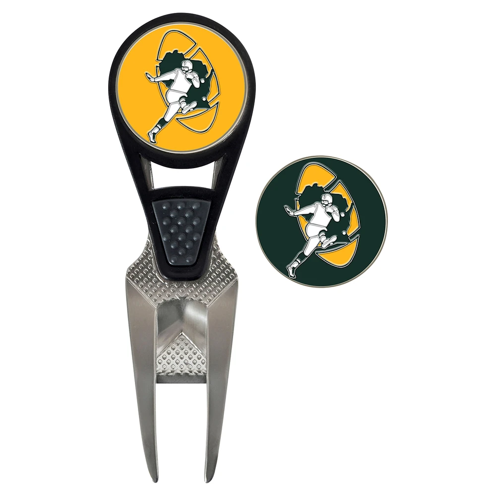 WinCraft Green Bay Packers Repair Tool & Ball Marker Set