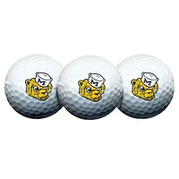 WinCraft Michigan Wolverines 3-Pack Golf Ball Set