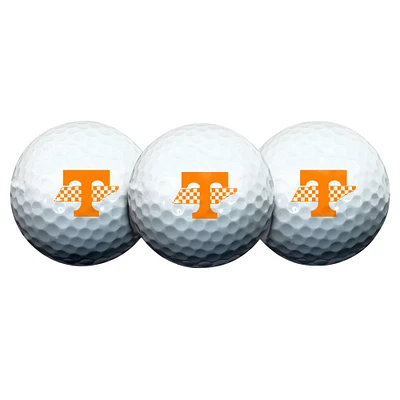 WinCraft Tennessee Volunteers 3-Pack Golf Ball Set