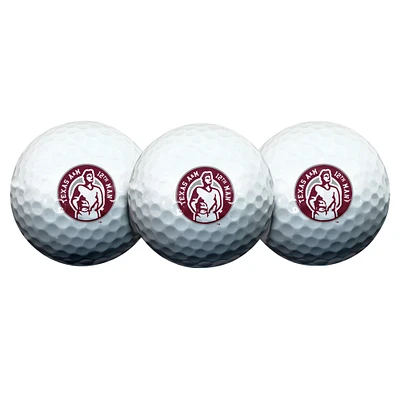 WinCraft Texas A&M Aggies 3-Pack Golf Ball Set